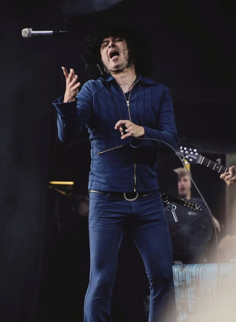 At the Drive-In performing live in 2019
