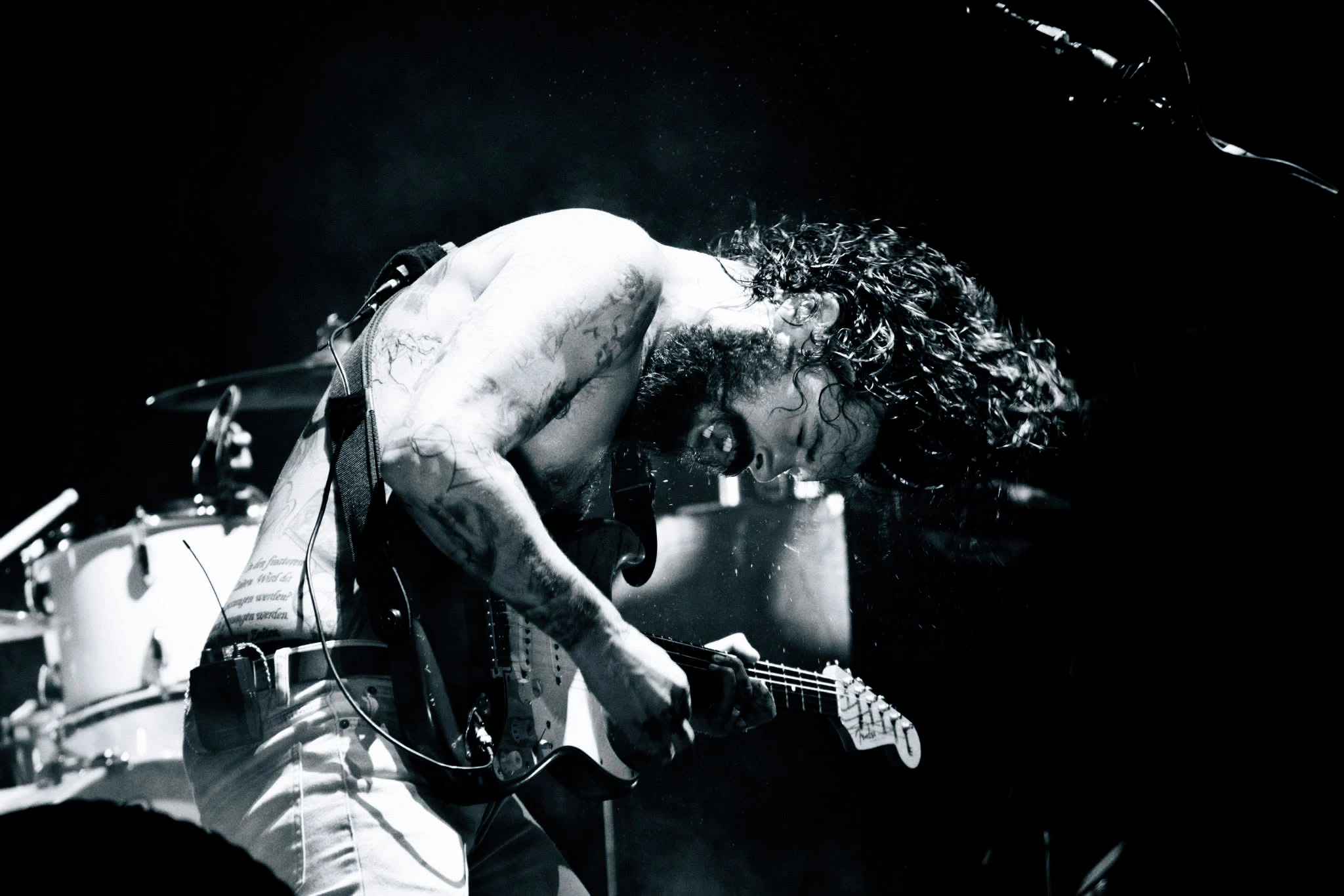 Biffy Clyro performing live in 2015
