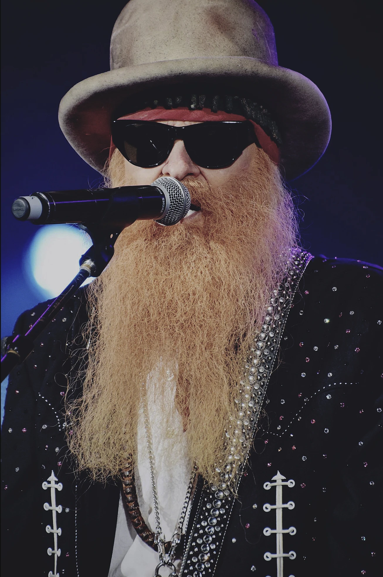 Billy Gibbons — ZZ Top, archive photograph 1
