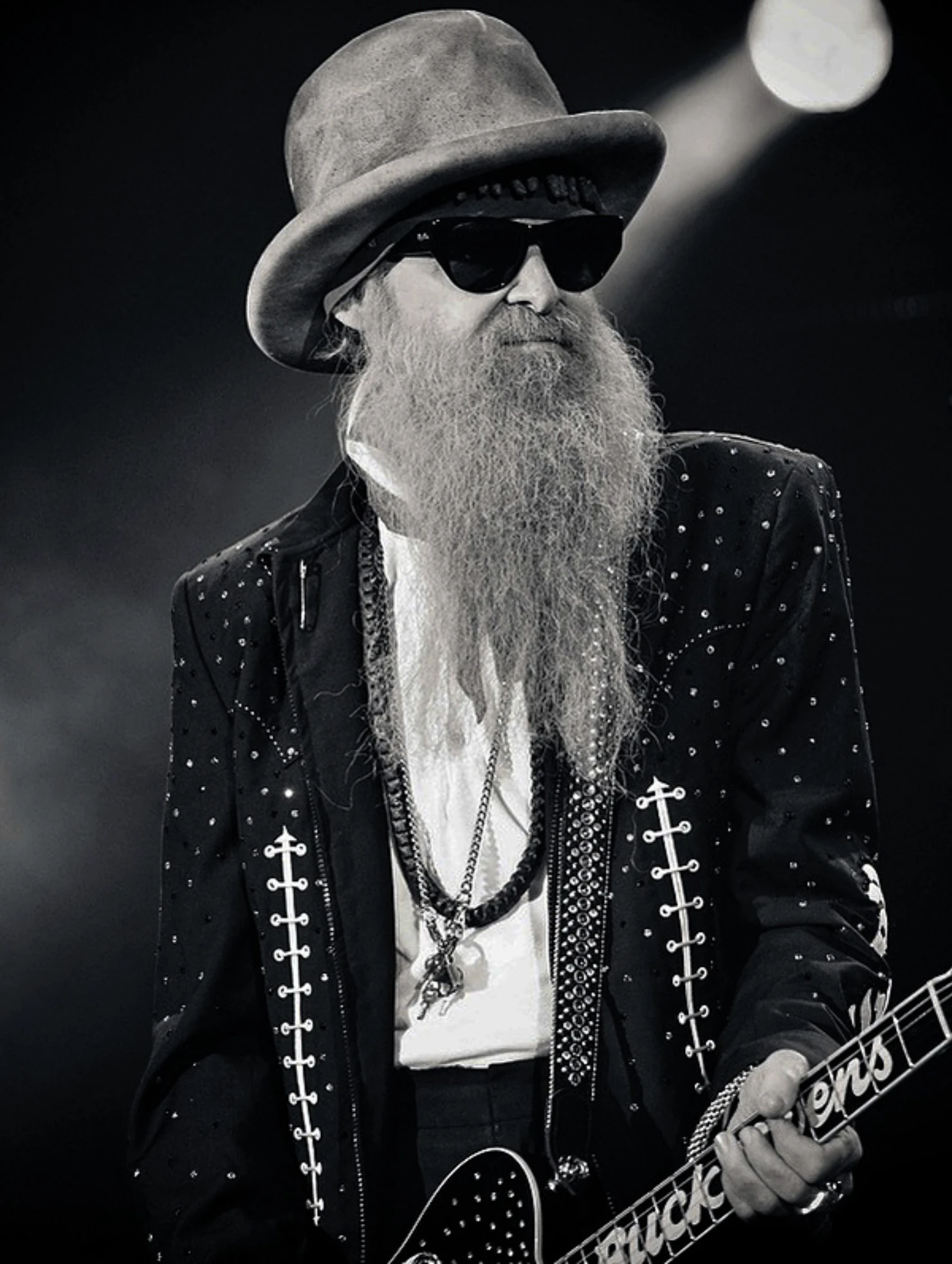 Billy Gibbons — ZZ Top, archive photograph 2