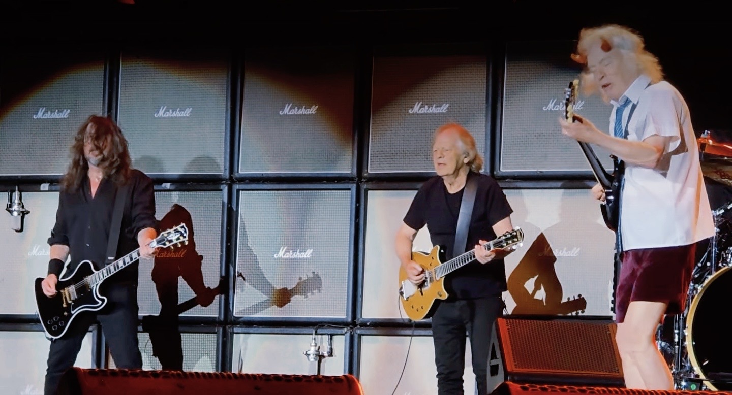 Dave Grohl Joins AC/DC For ‘Highway To Hell’ At Power Up Tour Finale