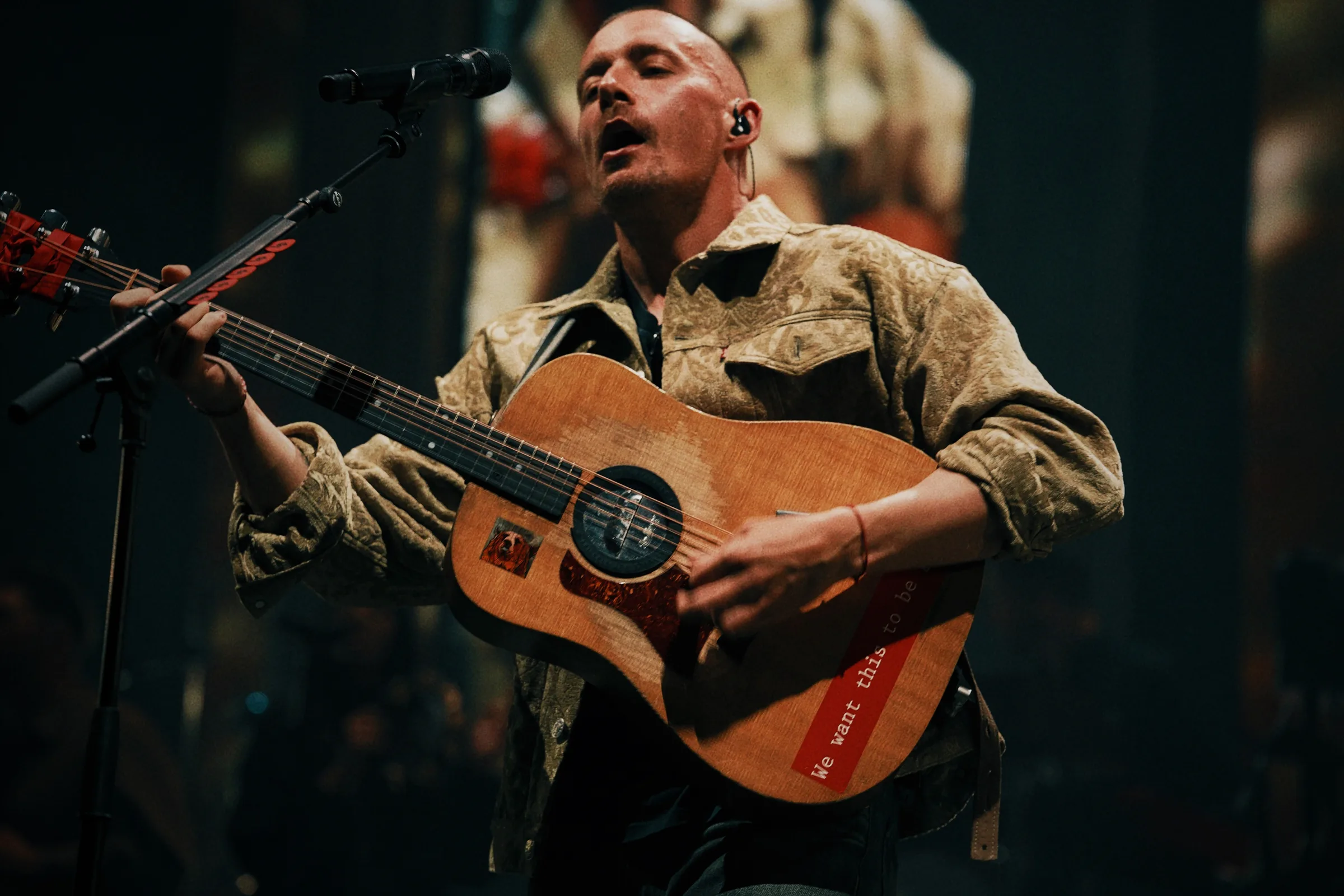 Dermot Kennedy performing at The O2