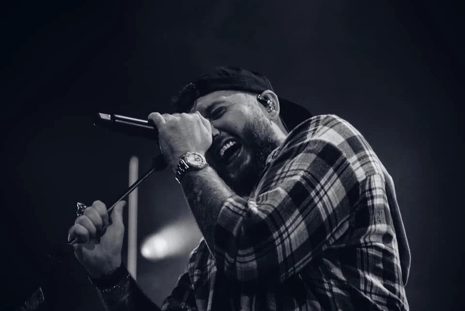 James Arthur performing live in 2020