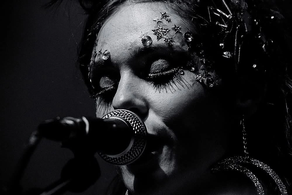 Kate Nash performing live in 2017