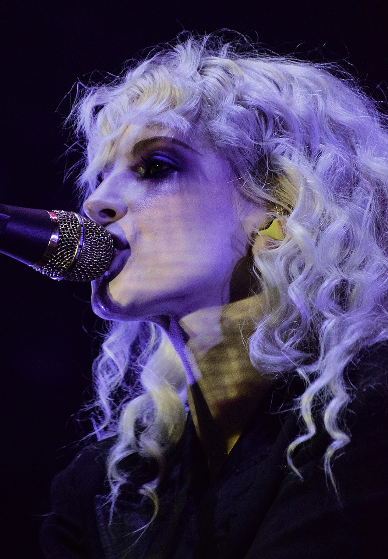 Paramore performing live in 2018