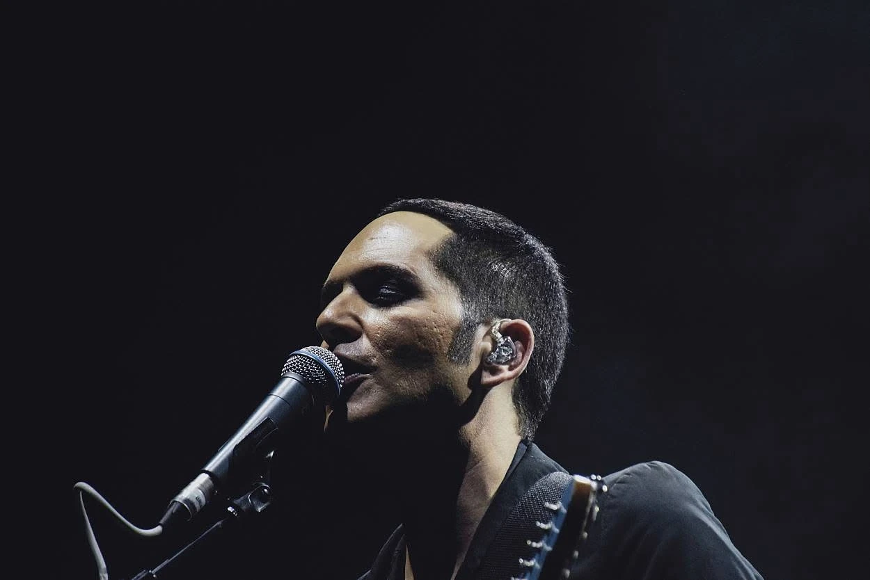 Placebo performing live in 2017