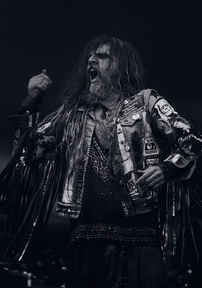 Rob Zombie performing live in 2019